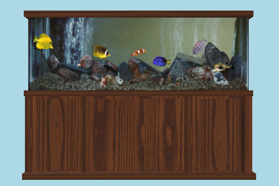 Fish Tank 3d model